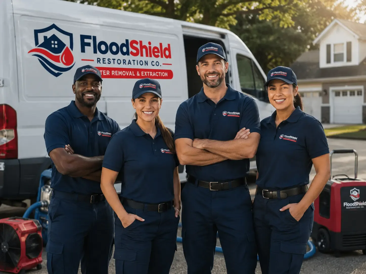 Flood Damage Restoration company in Saratoga, IN
